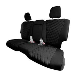 FH Group Custom Fit Seat Covers for 2016–2022 Honda Pilot, Car Seat Covers 2nd Row Bench Only, Neoprene Seat Covers, Waterproof Car Seat Cover, Honda Accessories, Seat Covers for SUV Black
