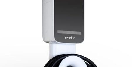 JuiceBox 40 Smart Electric Vehicle (EV) Charging Station with WiFi - 40 amp Level 2 EVSE, 25-Foot Cable, UL & Energy Star Certified, Indoor/Outdoor Use (Hardwired Install, Gray)