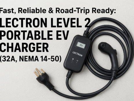 Reliable & Road-Trip Ready: A Hands-On Review of the Lectron Level 2 Portable EV Charger (32A, NEMA 14-50)