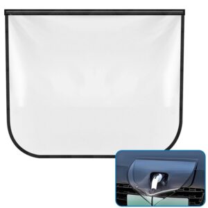 EV Charger Port Cover, Strong Magnetic, Waterproof Rainproof Snowproof Dustproof & Durable, All-Weather Protection, Suitable for All Steel-Bodied Electric Vehicles (Classic)