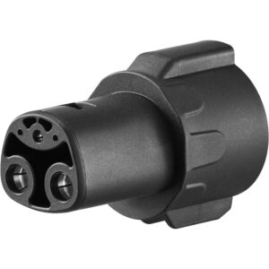 J1772 to Tesla Adapter 80A 240V, EV Charger Adapter for Tesla Model 3 Y S X, SAE J1772 to Tesla Plug, IP65, UL Listed