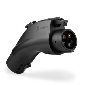 Lectron Tesla to J1772 EV Charging Adapter – NACS Converter, 48 Amp & 250V, Compatible with Tesla High Powered Connectors, Destination Chargers & Mobile Connectors for J1772...