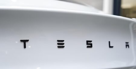 Metal Tesla Letters Emblem Trunk Logo Decal Tailgate Rear 3m Adhesive Compatible with Tesla Model 3 Y Highland Juniper Matte Black (Tesla Letters)