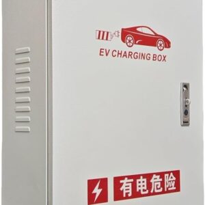 Outdoor EV Charger Enclosure Wall Box with Lock, Wall Mounting Outdoor EV Charger Lock Box for Outdoor, Indoor, Underground Parking Lots, Garages, Ballparks