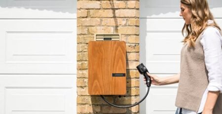 Heavy-duty EV charger wall mount installation